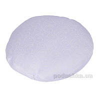 Подушка кругла Еліт з гречаного лушпиння діаметр 50 см