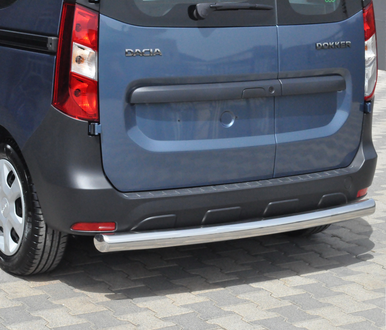 Захист заднього бампера на Renault Dokker (c 2012--), фото 1