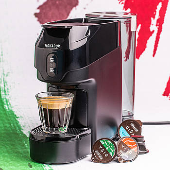 Капсульна кавомашина DIVA MOKADOR D1 Vending Black
