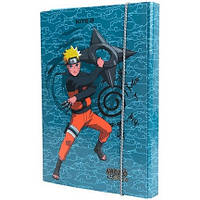 Папка для зошитів картонна на гумці B5 Kite Naruto