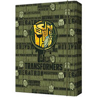 Папка для зошитів картонна на гумці B5 Kite Transformers