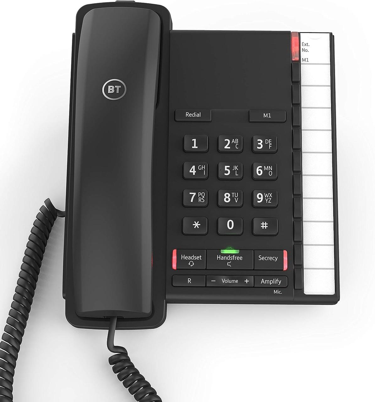 BT CONVERSE 2200 Дротовий стаціонарний телефон домашній офісний, фото 1