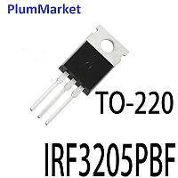 Транзистор IRF3205 IRF3205PBF полевой (MOSFET, КМОП) HEXFET 55 В