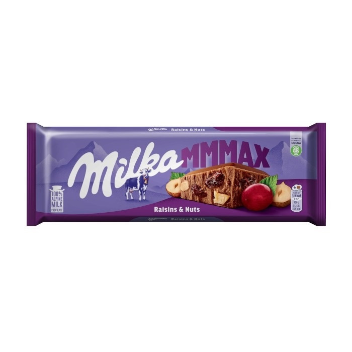 Шоколад Milka Raisins & Hazelnuts 270g, фото 1