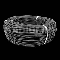 Провод 20 AWG медный многожильный в силиконовой изоляции, черный