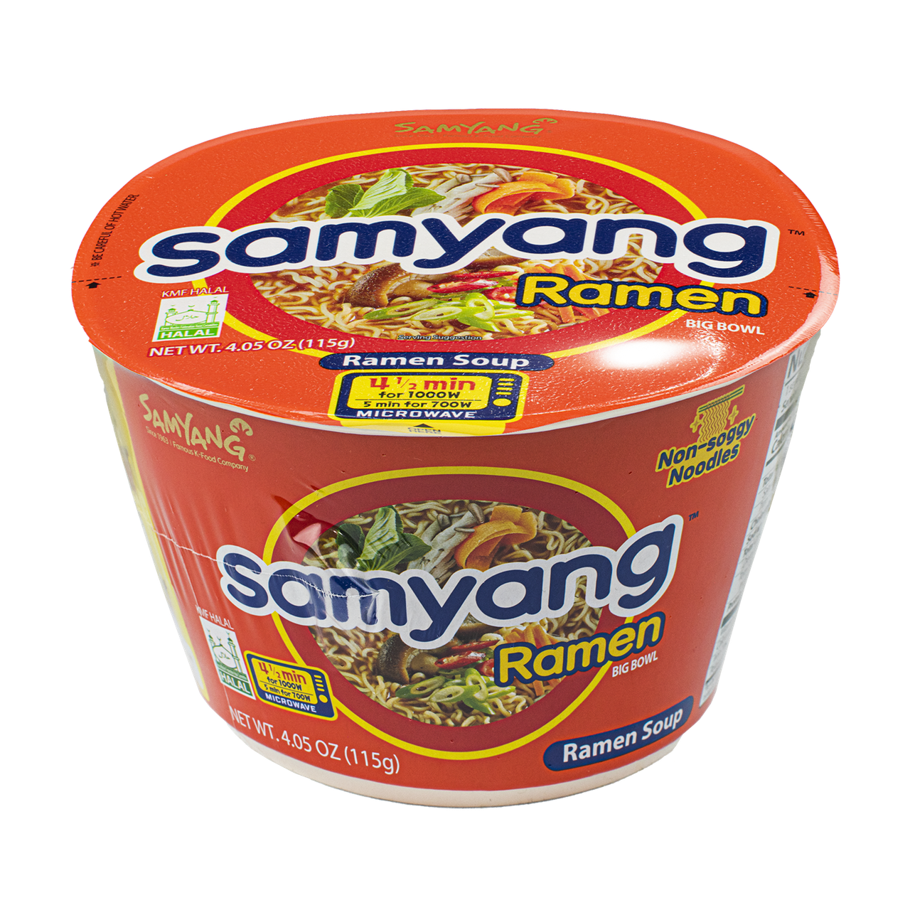 Пшенична локшина Samyang Big Bowl Ramen 115 g