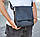 Чоловіча сумка-месенджер чорна із натуральної шкіриTiding Bag TB-13887, фото 4