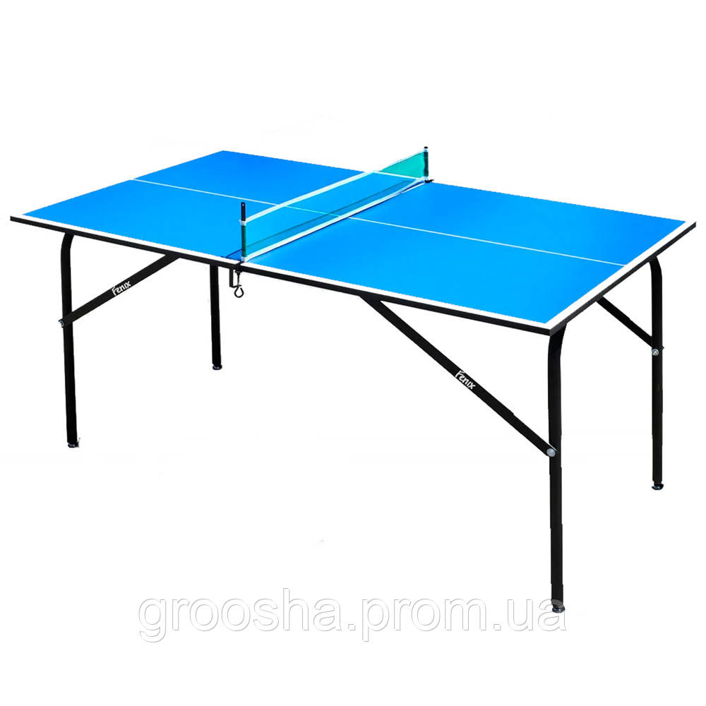 Теннисный стол Феникс Kids синий - фото 1 - id-p1658093858
