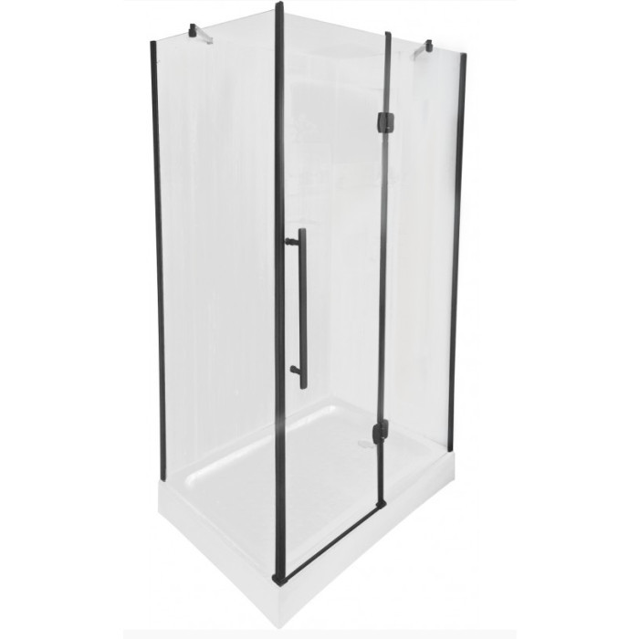 Душова кабіна Diamond Premium DP-004 120x80x210 прозоре скло, прямокутна мілкий піддон