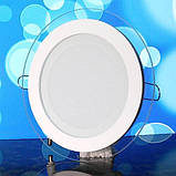Світильник світлодіодний Biom GL-R 12Вт круглий теплий білий (залишки, знят з виробництва), фото 4