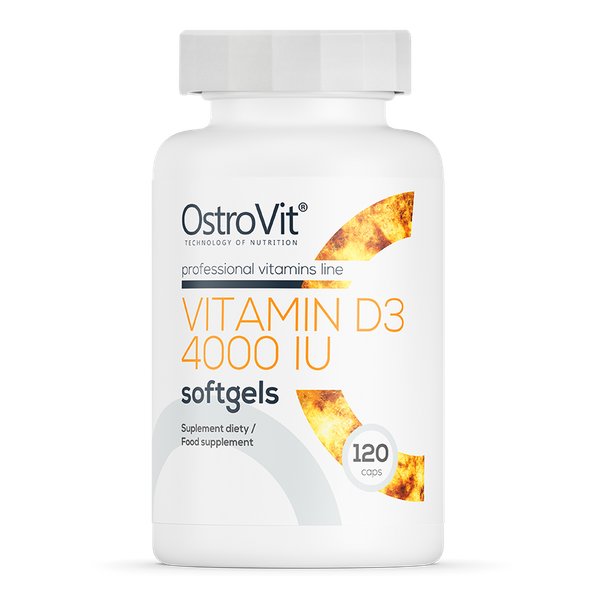 Vitamin D3 4000 IU OstroVit 120 капсул