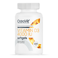 Vitamin D3 4000 IU OstroVit 120 капсул