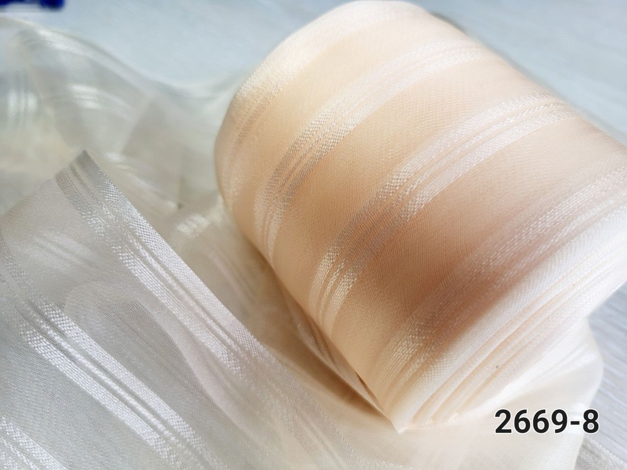 Бант 85 мм ПА 100% персик, фото 1