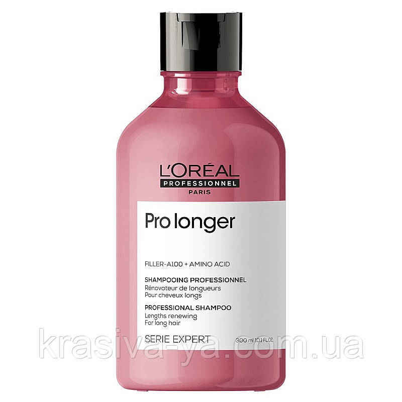 L'Oreal Expert Pro Longer Lengths Renewing Shampoo Шампунь для відновлення щільності волосся, 300 мл