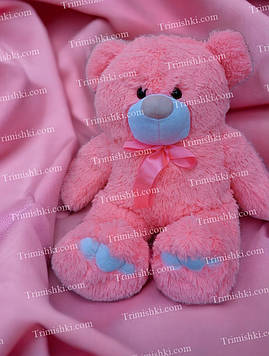 М'яка іграшка Ведмедик Ветлі 100 см Великий плюшевий ведмідь Іграшка ведмідь великий Іграшка ведмедик Рожевий