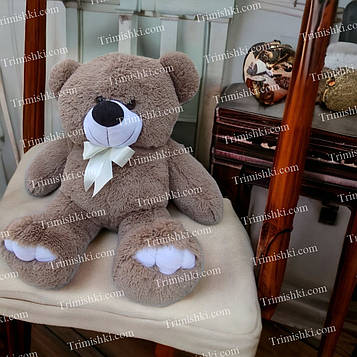 М'яка іграшка Ведмедик Ветлі 100 см Великий плюшевий ведмідь Іграшка ведмідь великий Іграшка ведмедик Капучіно