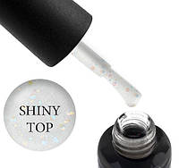 Закрепитель Топ для гель-лака без липкого слоя Oxxi Professional Shiny Top с шиммером 10 мл.