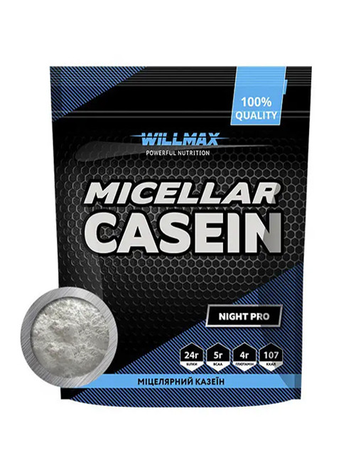 Міцелярні казеїн Micellar Casein 80% 900g Willmax