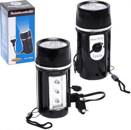 Ліхтарик світлодіодний LED 15628 магнит KNZ, фото 1