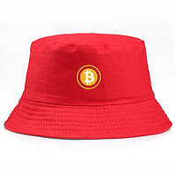 Панама Jsstore Bitcoin Биткоин Красный 56-58 см AG, код: 7430236