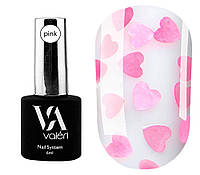 Топ для гель-лака Valeri Top Love is... Pink, 6 мл