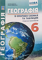 Географія 6 клас в опорних схемах та таблицях. Графічні конспекти. Кобернік, Коваленко.