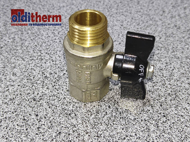 Купить Кран шаровый 1/2" внутренняя-наружная резьба, PN30, General ...