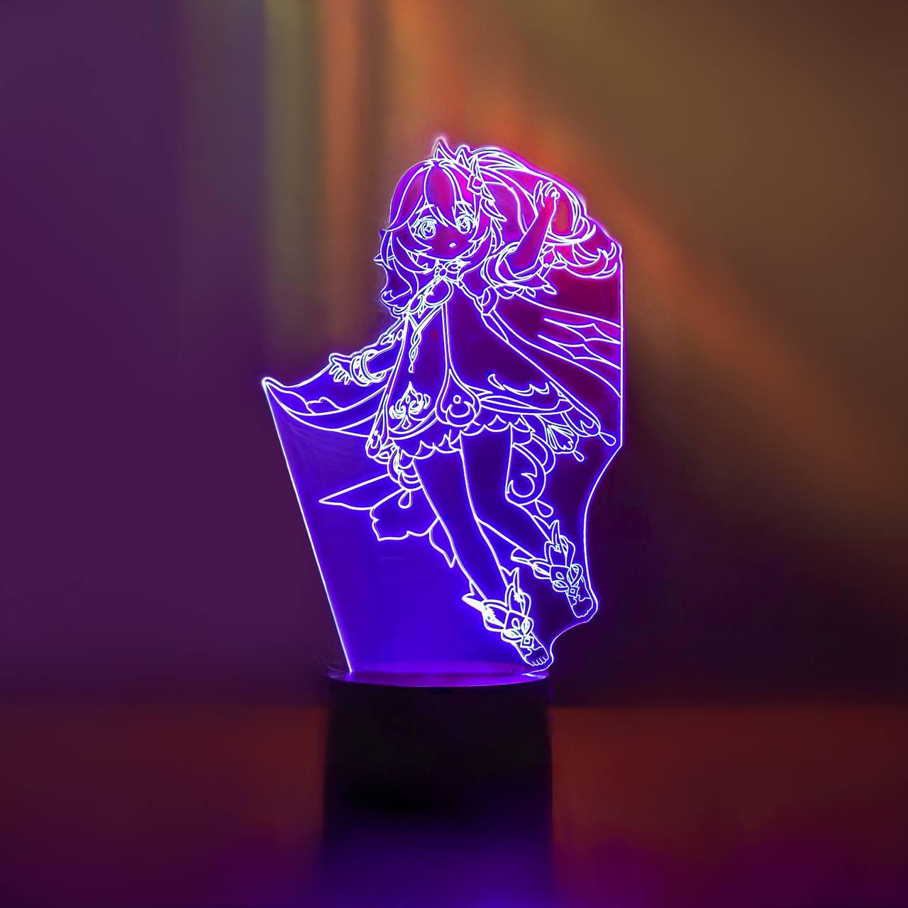 3D світильник нічник з пультом GENSHIN IMPACT "Нахіда" 3DTOYSLAMP, фото 1