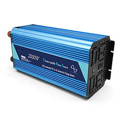 Wimpex WX-2100, Чистий синусоїдний інвертор 2000W, 12V-220V