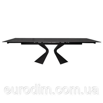 Duna Black Marble стіл розкладної кераміки 180-260 см, фото 2