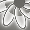 Керована світлодіодна LED люстра Luminaria LORENA 150W 9R APP з пультом ДУ і додатком для смартфону 810x50-WHITE/WHITE-220V-IP20, фото 6