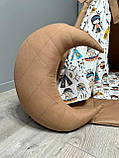 Вігвам для дітей Індіанці на коричневому Повний комплект, дитячий вігвам, вігвам дитячий, дитячий будиночок, вігвам для дівчинки, фото 10