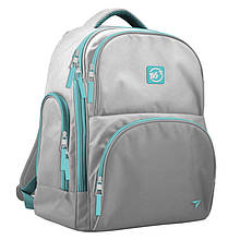 *РЮКЗАК ШКІЛЬНИЙ "YES" S-30 558455 JUNO MAX "COLLEGE" СРІБНИЙ