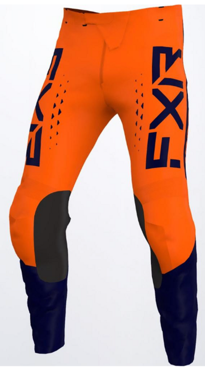 Джерси штаны FXR Clutch Pro MX 22-Orange Midnight - фото 2 - id-p1924981673