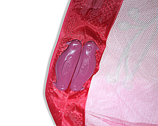 Антимоскітна сітка шторка на магнітах з декоративною накладкою 100х210см, фото 2