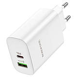 МЗП Borofone BN10 Sunlight PD65W (1USB-A/1C), фото 4