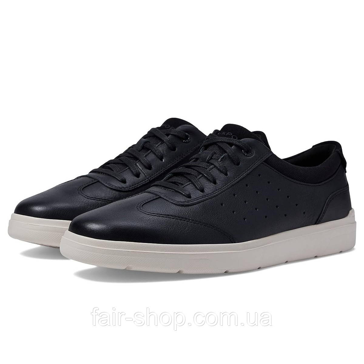 Rockport Total Motion Court T Toe Black