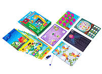 Гра з маркером Пиши і витирай "Жираф. Базовий рівень" Vladi Toys, 16 карточок, маркер (VT 5010-05), фото 2