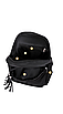 Жіночий рюкзак з китицями водовідштовхувальне просочення 31х24х13 см Чорний, фото 9