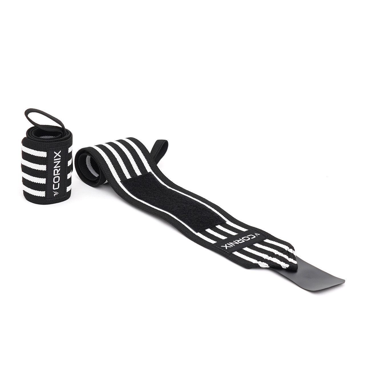 Бинти для зап'ясть (кистьові бинти) Cornix Wrist Wraps XR-0194 Black/White