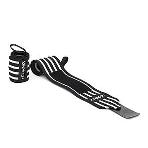 Бинти для зап'ястків (кистьові бинти) Cornix Wrist Wraps XR-0194 Black/White Poland