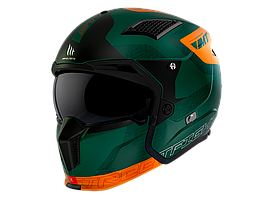 Мотошолом MT STREETFIGHTER SV S Totem C6 Matt Green ECE2206 M