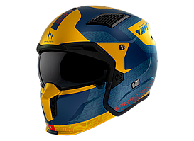 Мотошолом MT STREETFIGHTER SV S Totem C3 Matt Yellow ECE2206 S