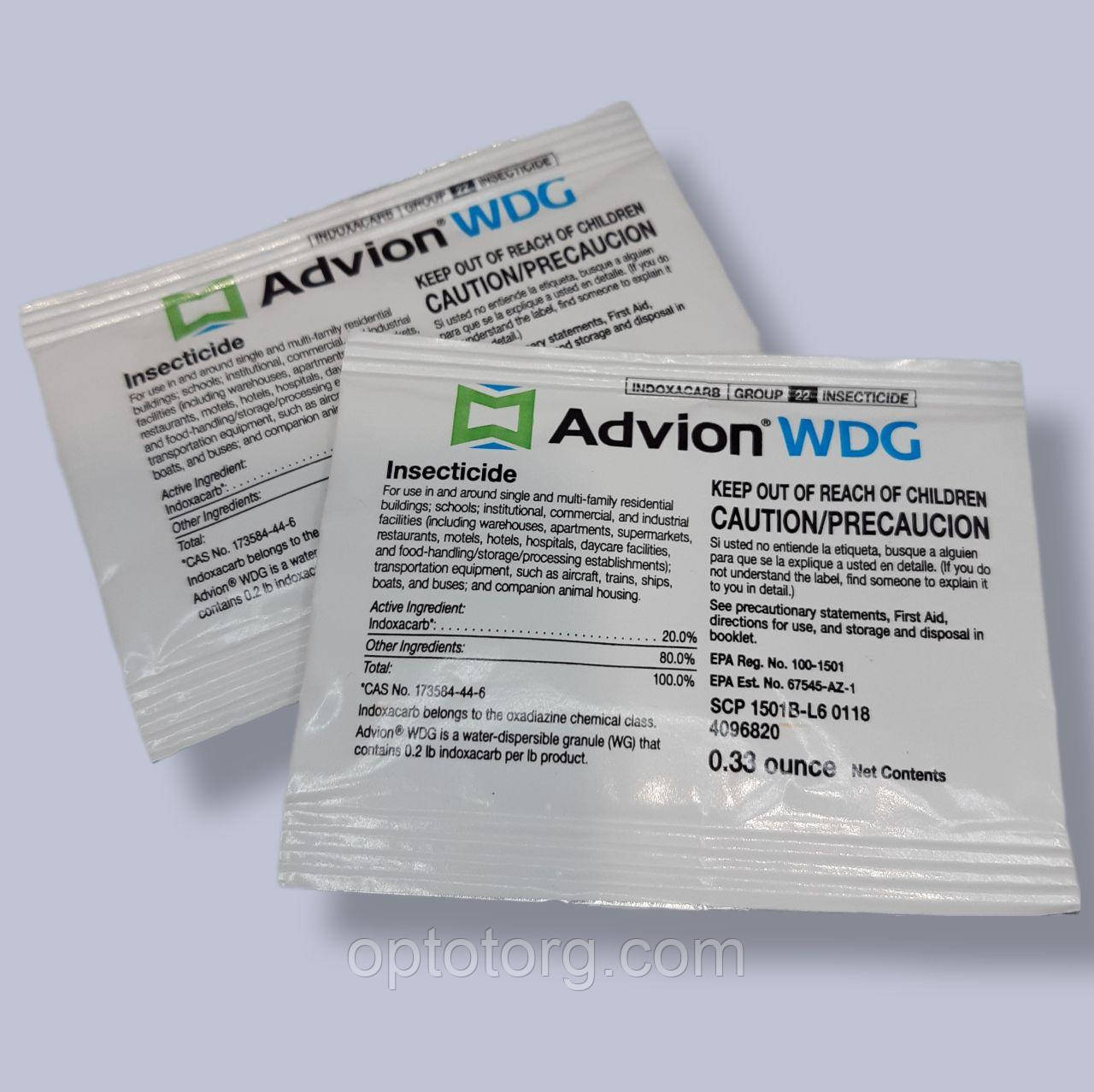 Порошок Advion/Адвіон WDG Insecticide