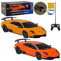 Машина акум. р/к MZ арт. CL2401 (24шт) Lamborghini Murcielago SV 1:24, 2 кольор., короб.20*9*7см