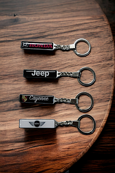 Брелок з автомобільним номером (Двосторонній), брелок з номером авто