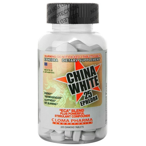 Жироспалювач Cloma Pharma China White (100 таблеток.)