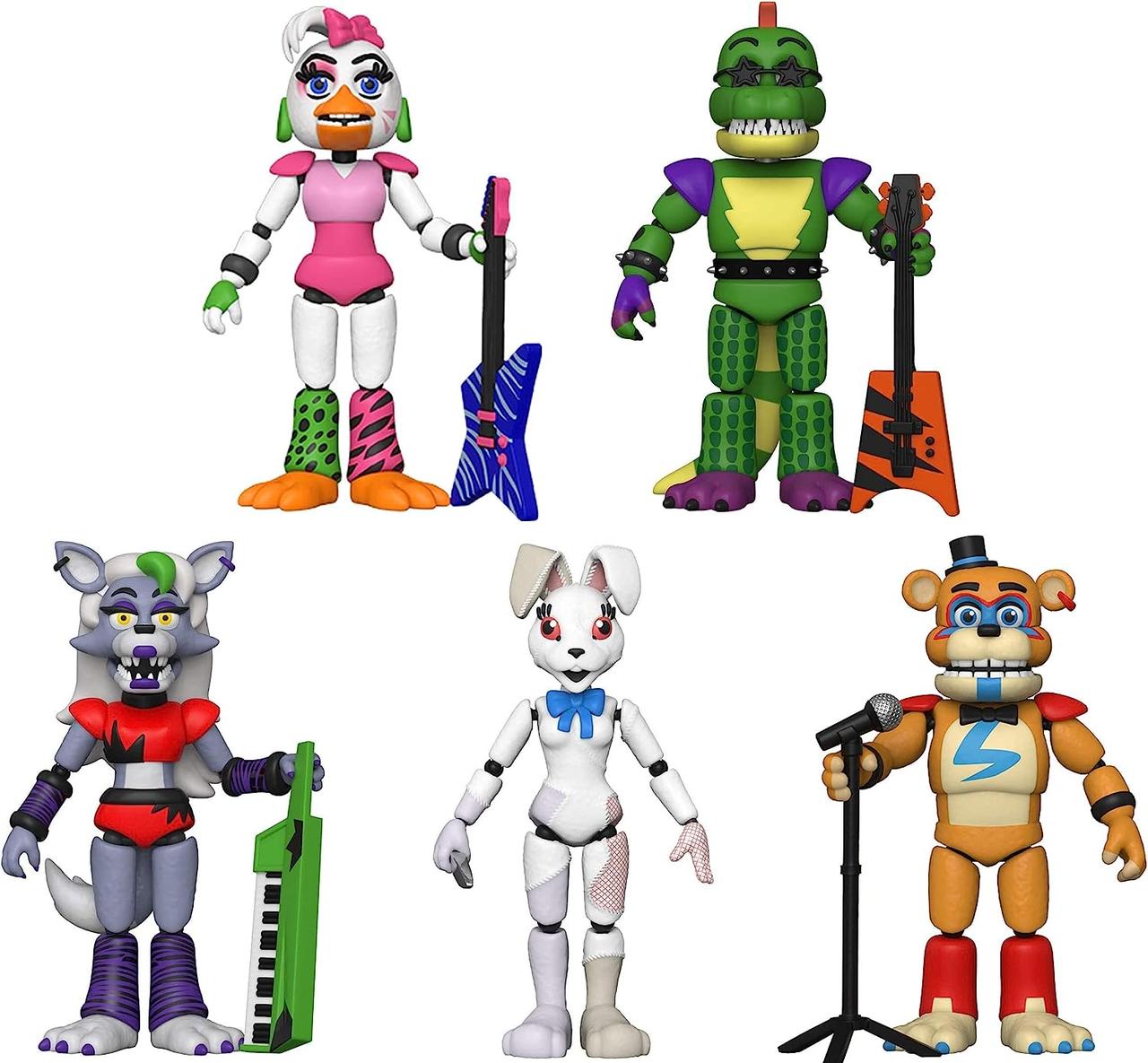 Five nights at freddy's sales action figure set