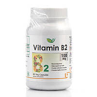 Вітамін Б2 рибофлавін Vitamin B2 100mg Biotrex 60 veg.capsules