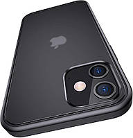 Чехол совместим с iPhone 12 Mini Meifigno, [испытан на прочность при падении], полупрозрачная матовая задняя